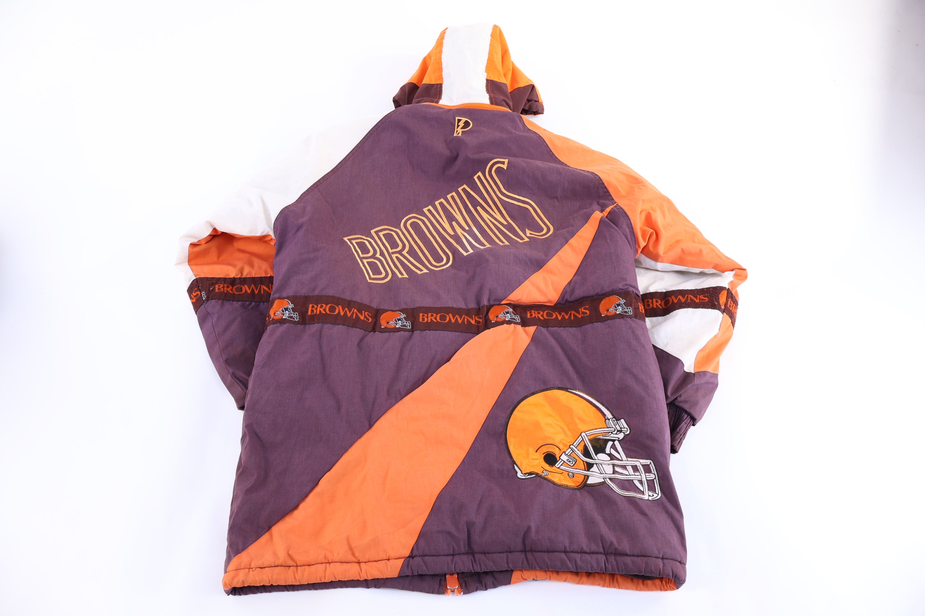Vintage Cleveland Browns Football Full Zip Jacket