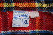 70's Big Mac Multicolor Plaid LS Button Down