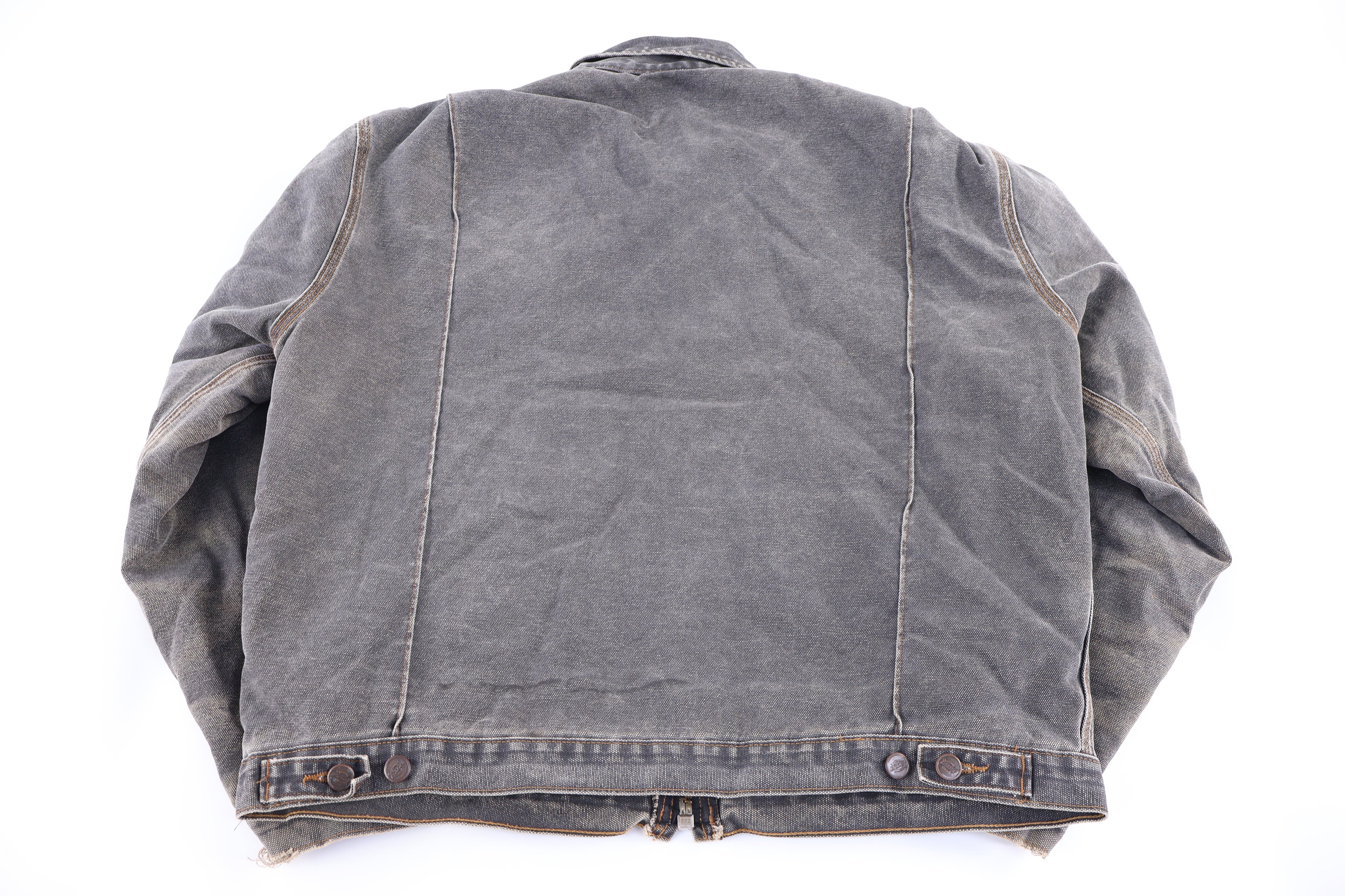 Dickies Logo Patch Grey Blanket Lined Detroit Jacket