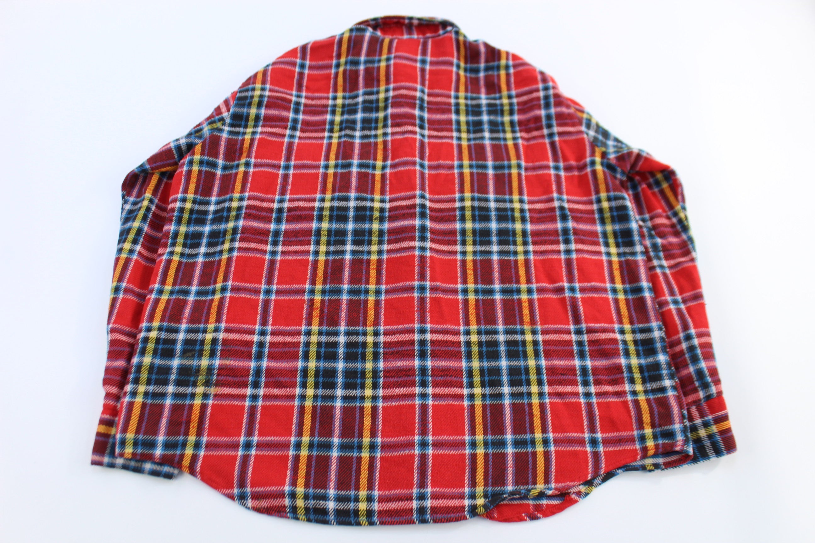 70's Big Mac Multicolor Plaid LS Button Down