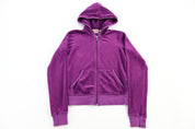 Women's Juicy Couture Purple Full Zip Sweater