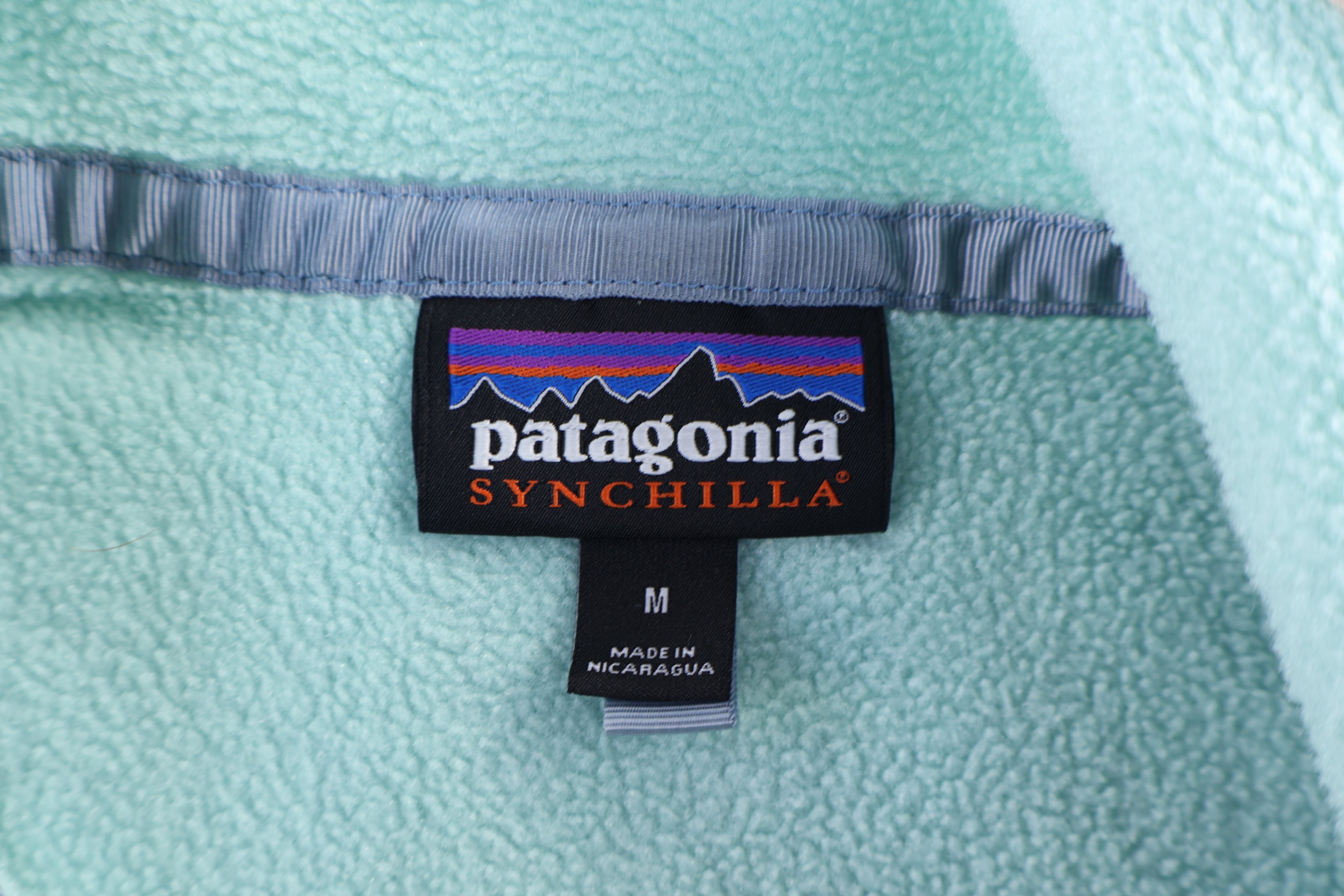 Patagonia Synchilla Logo Patch Snap-T Fleece Pullover