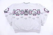 1993 AU Wolf Nature Graphic Sweatshirt