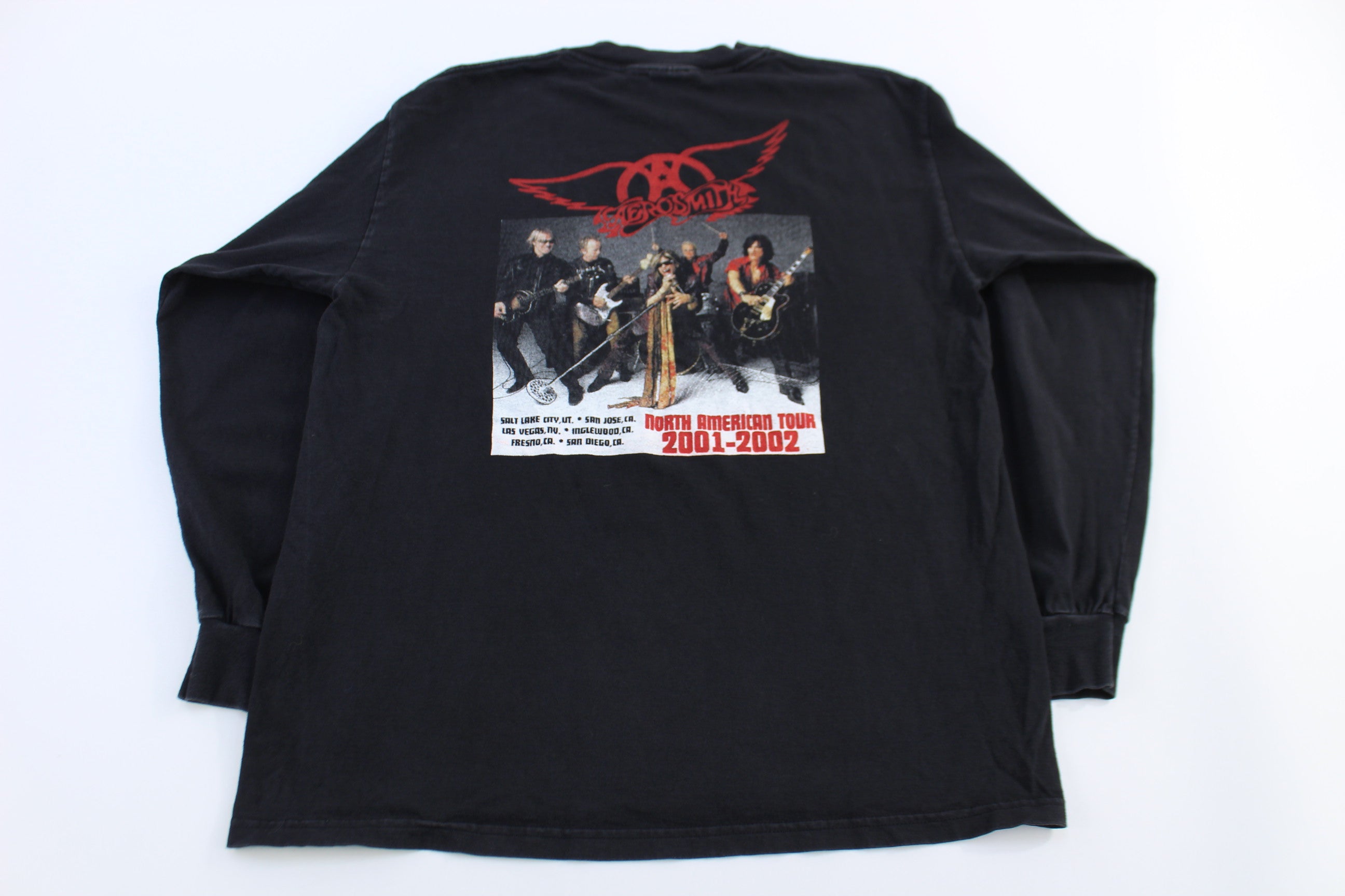 2002 Aerosmith North American Tour LS T-shirt