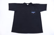 90's Harley Davidson Cafe Flames Graphic T-shirt