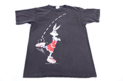 90's Youth Looney Tunes Bugs Bunny Swoosh T-shirt