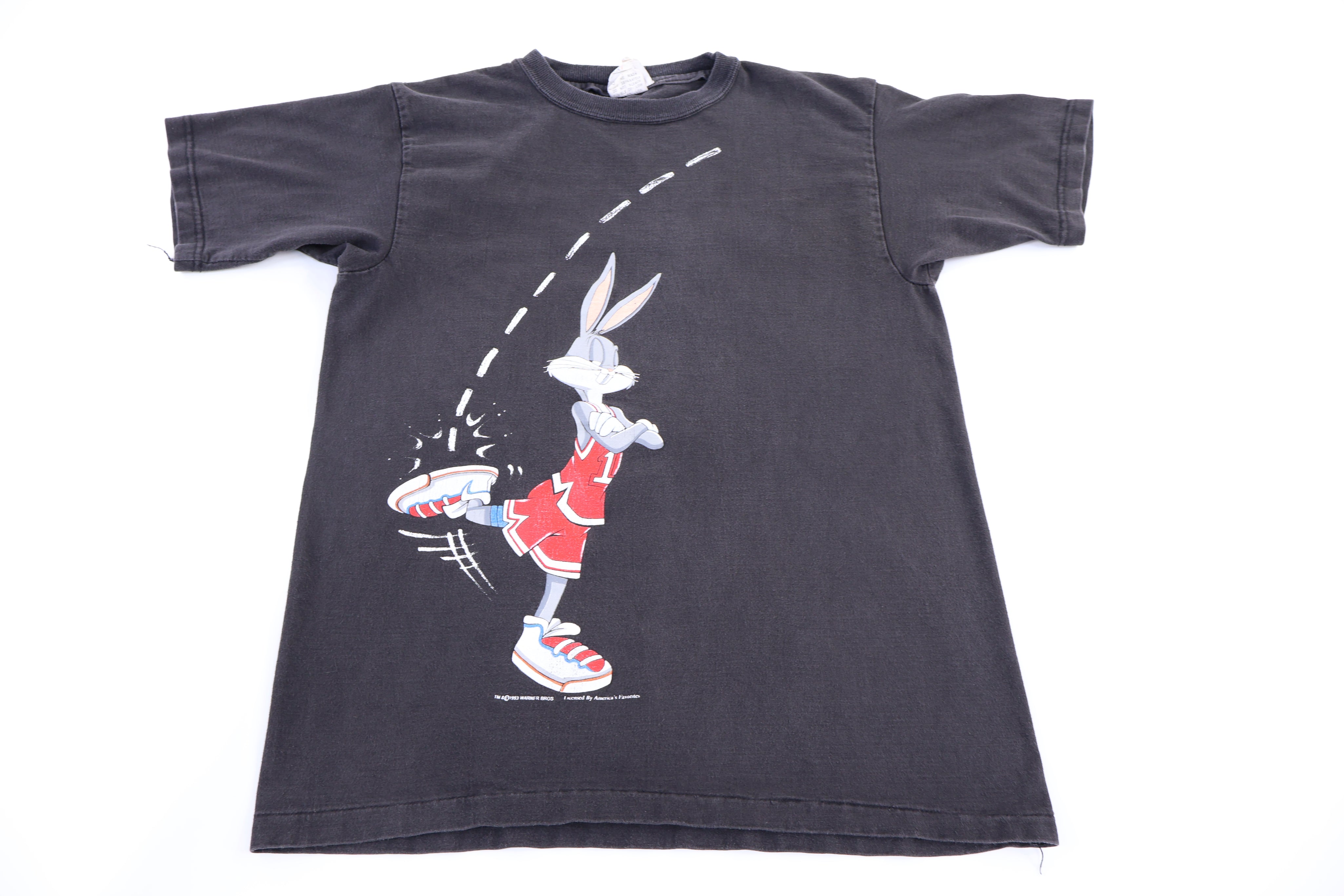 90's Youth Looney Tunes Bugs Bunny Swoosh T-shirt