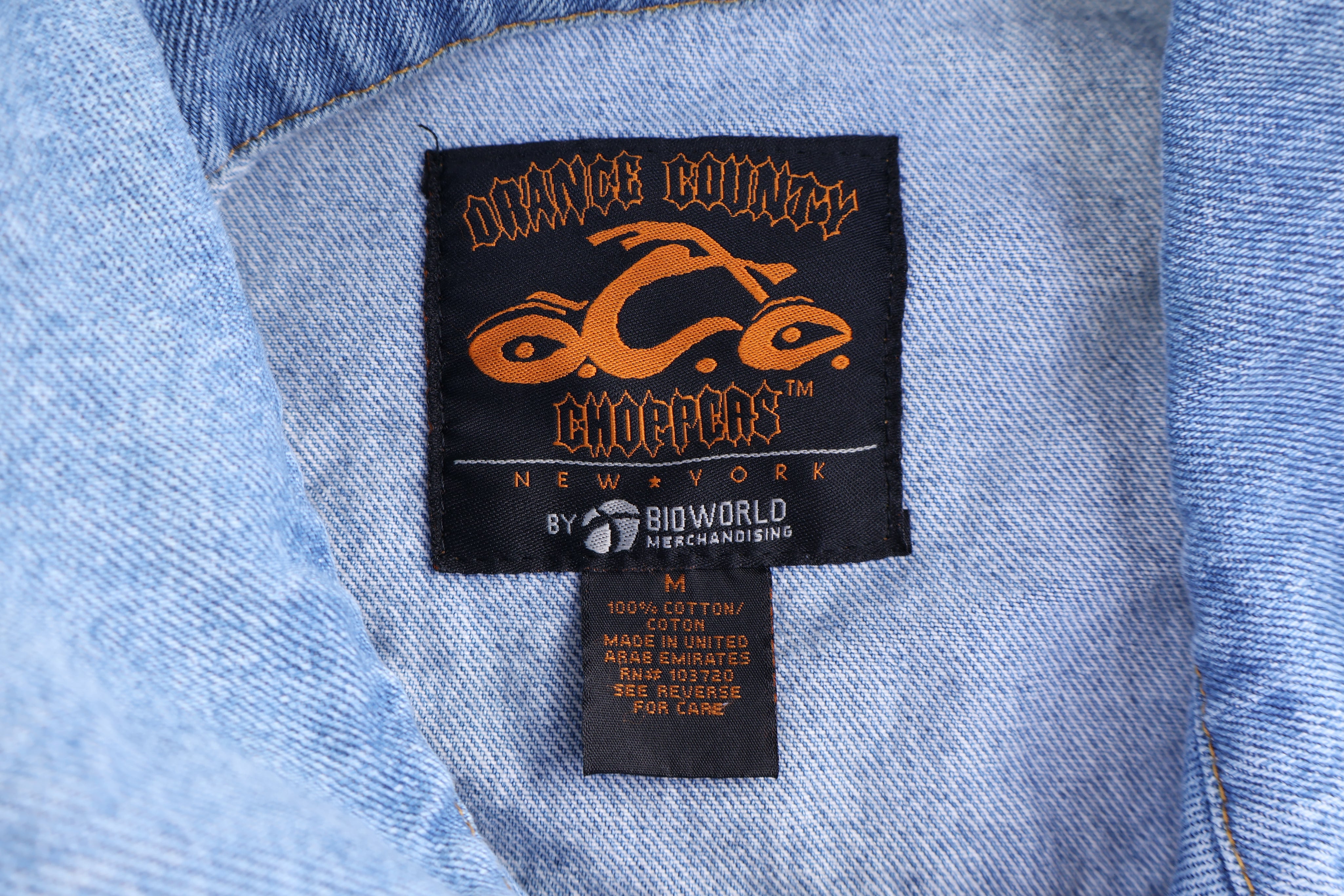 Vintage Orange County Choppers Denim Jacket