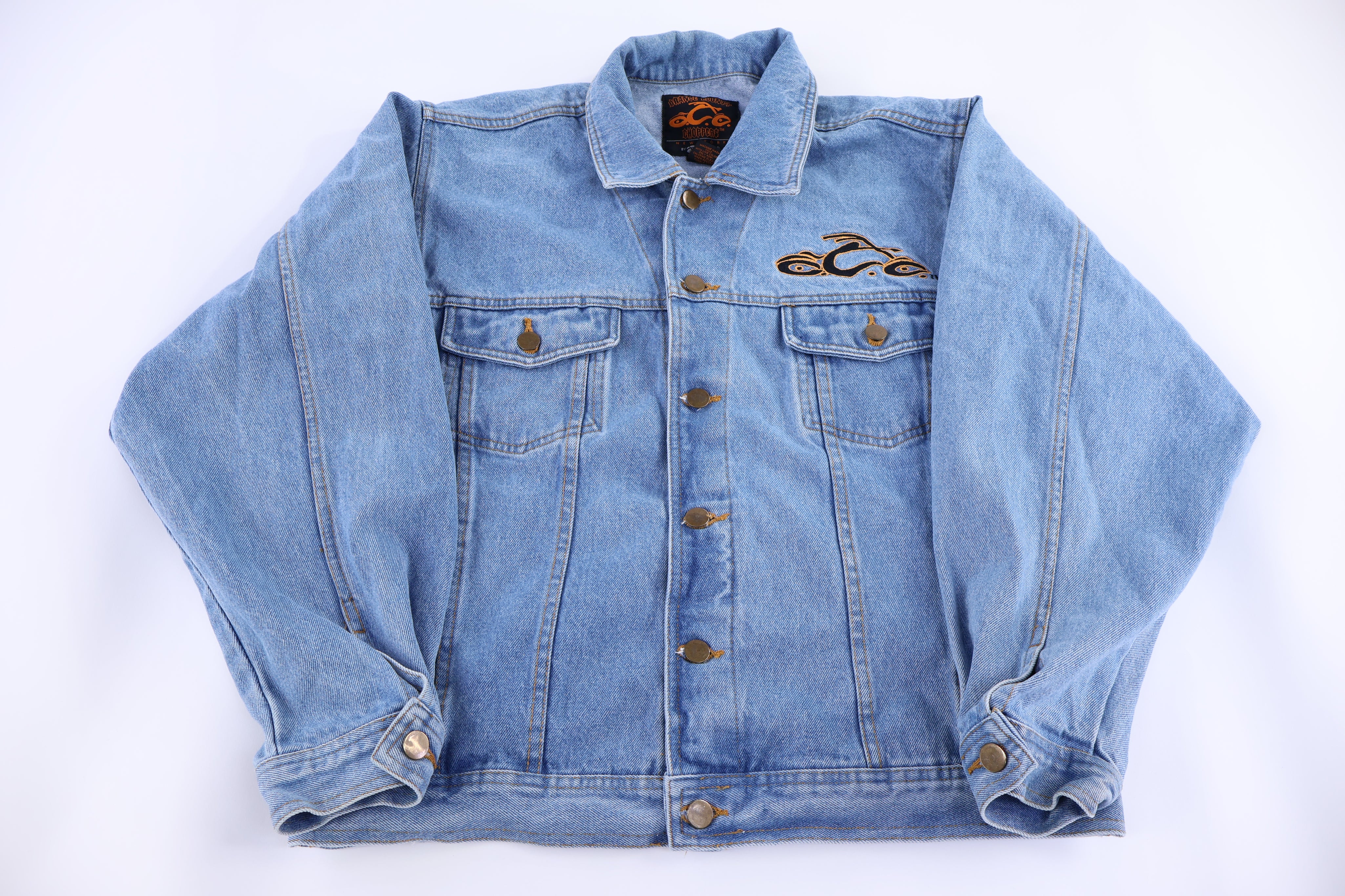 Vintage Orange County Choppers Denim Jacket
