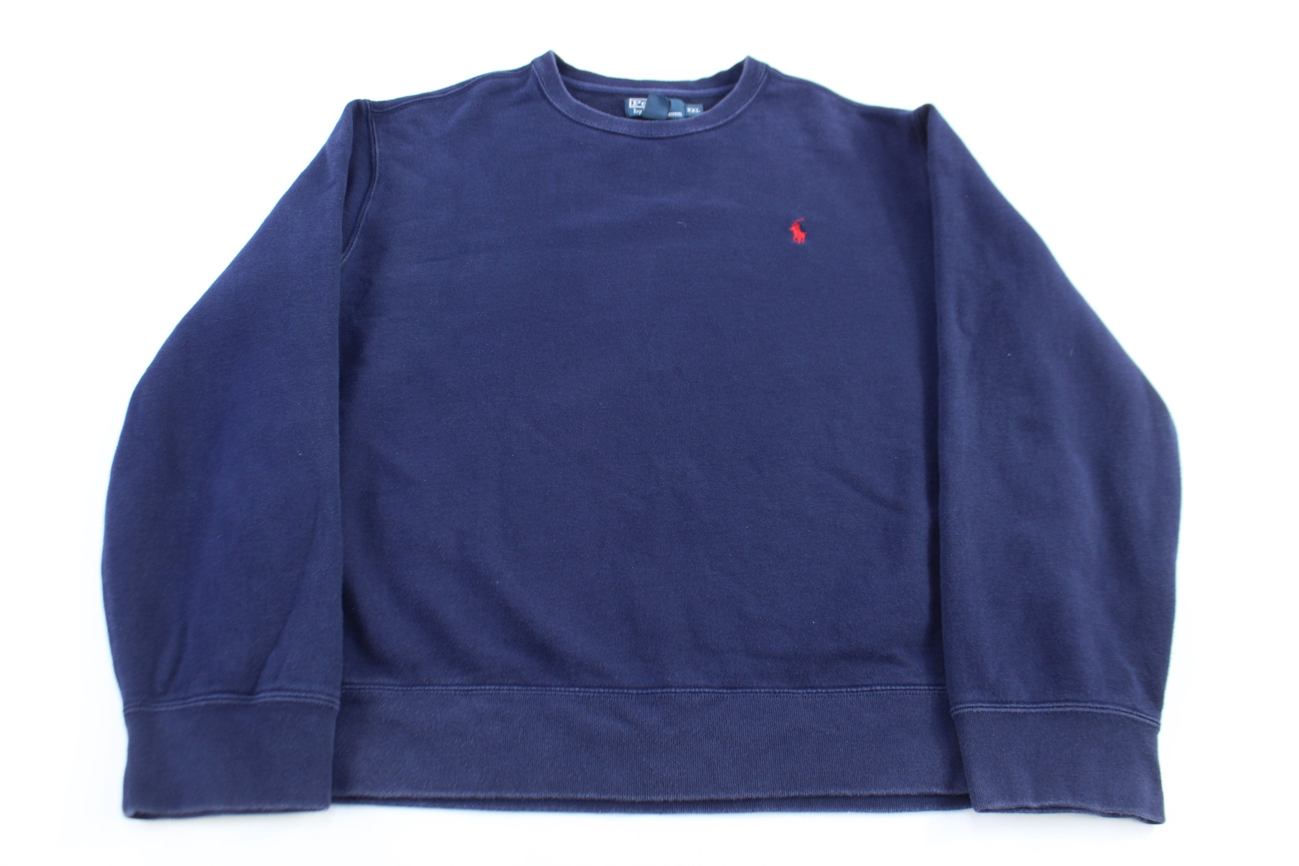 Polo by Ralph Lauren Embroidered Logo Blue Sweater