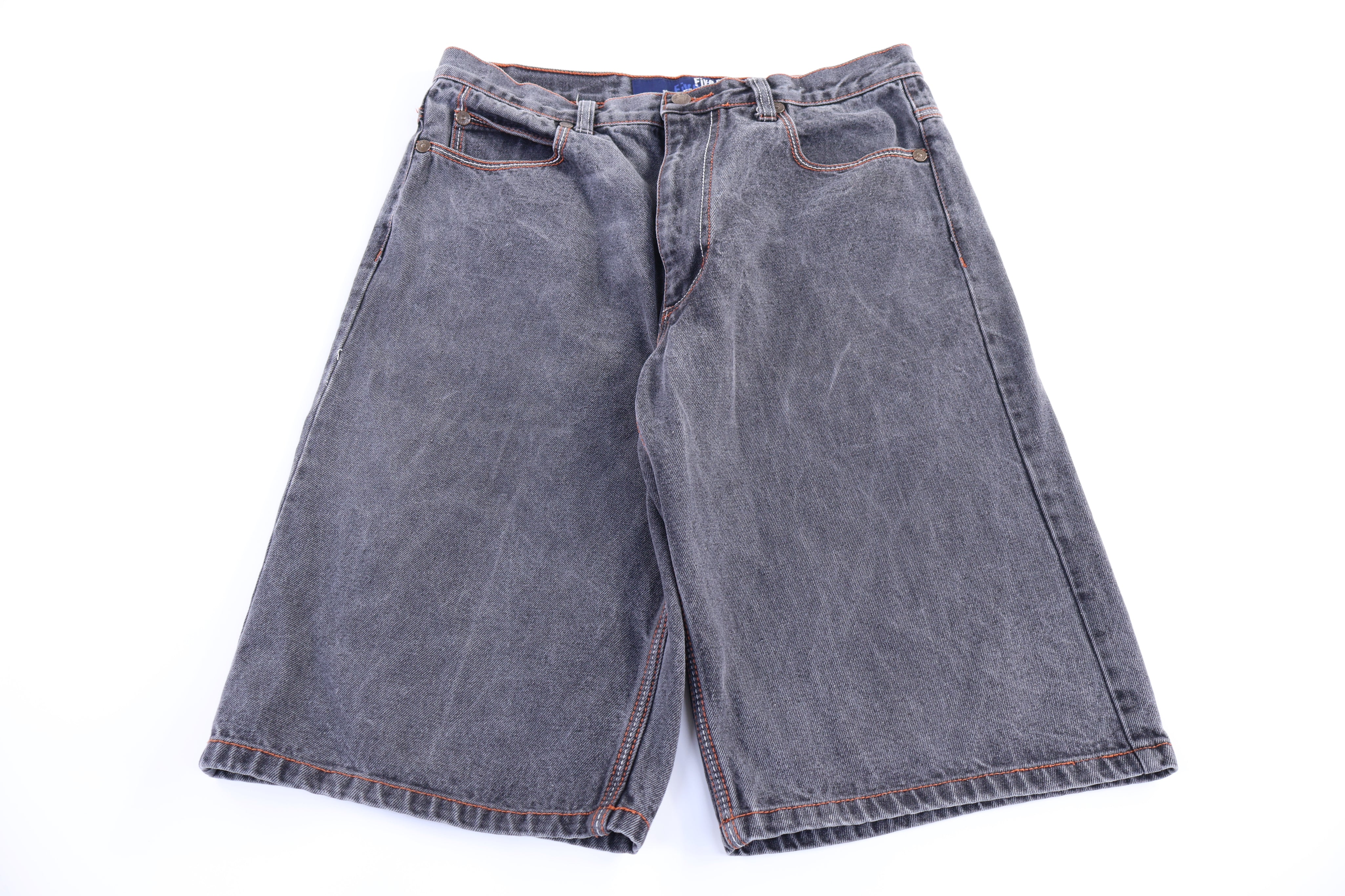Five Elementz Dark Wash Denim Shorts