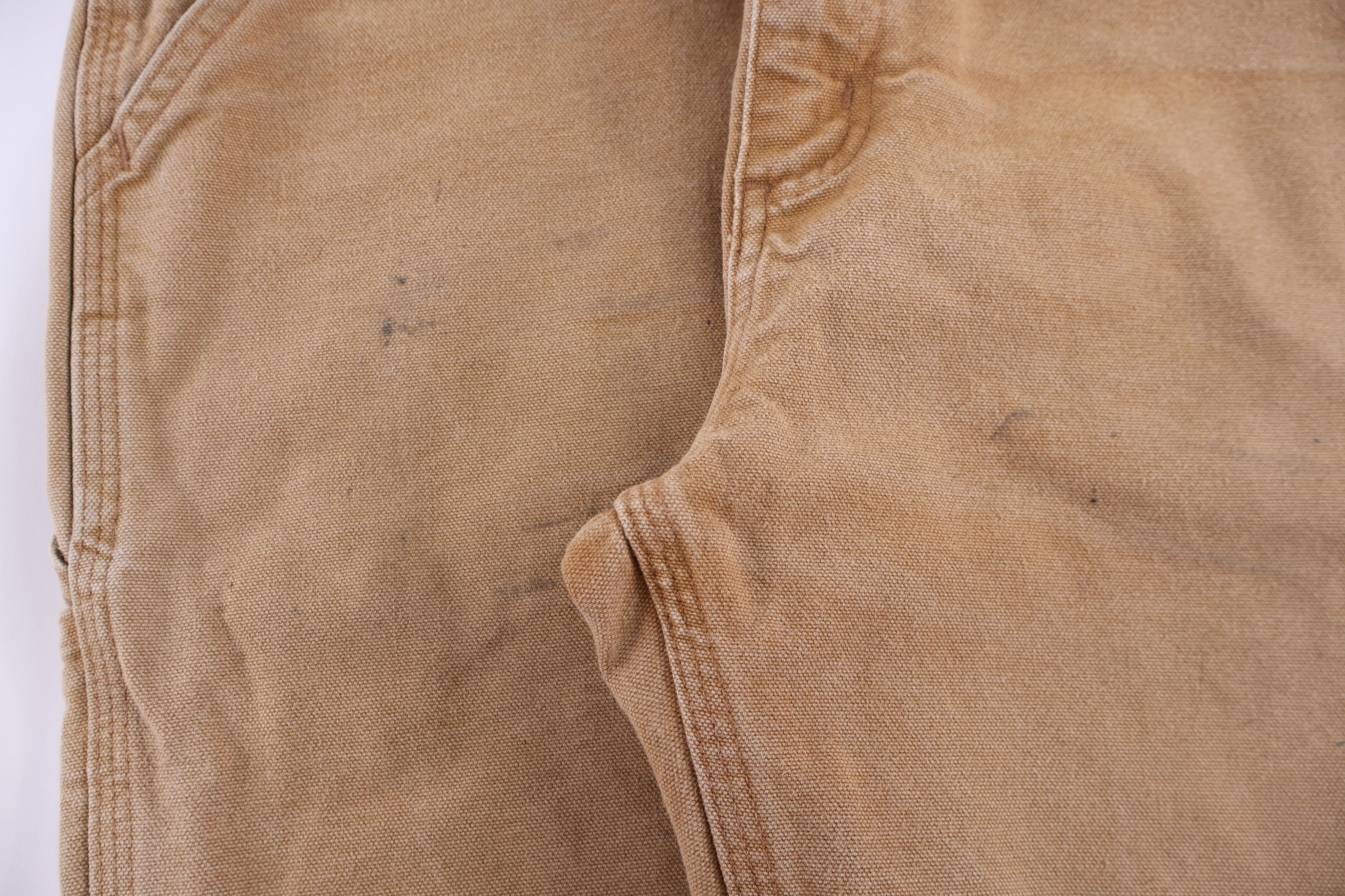 Carhartt Logo Patch Tan Pants