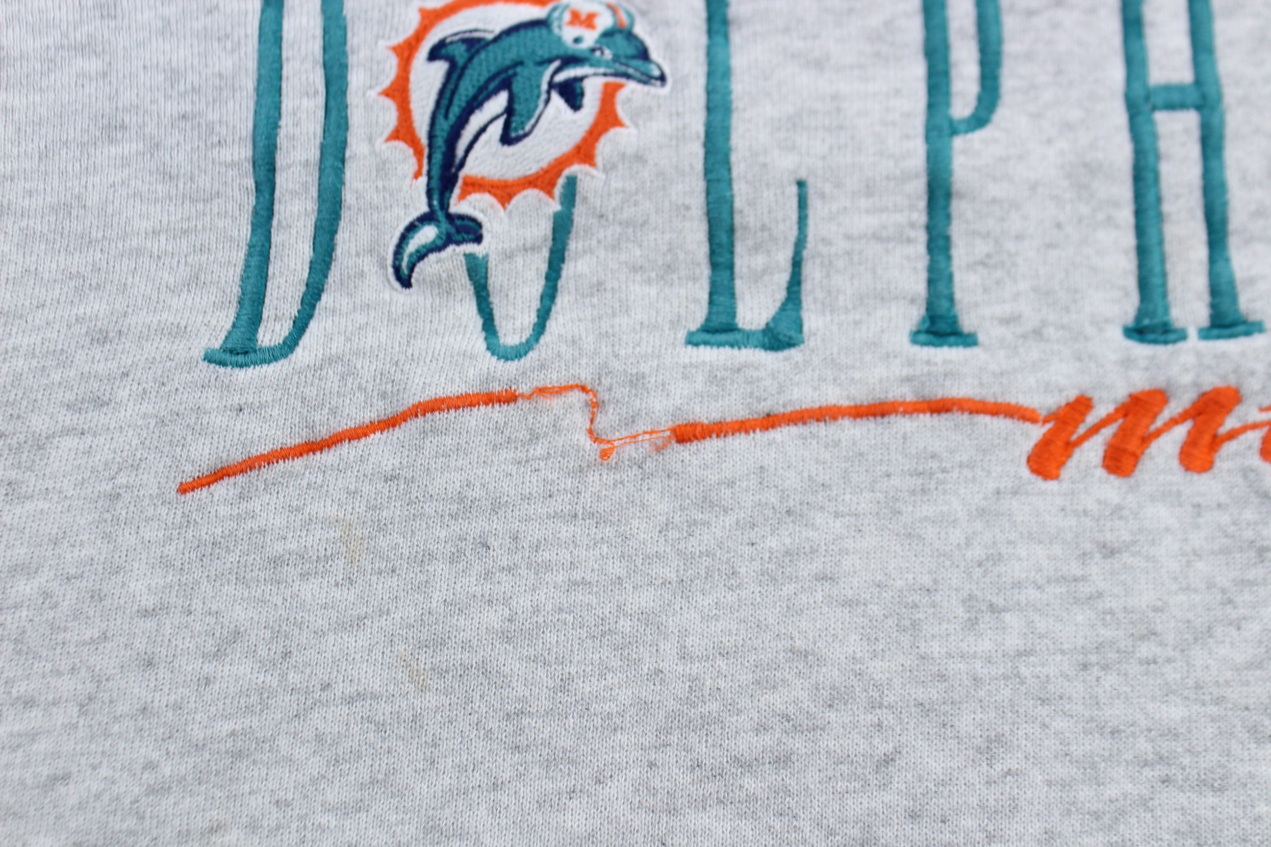 90's Miami Dolphins Football Sweatshirt