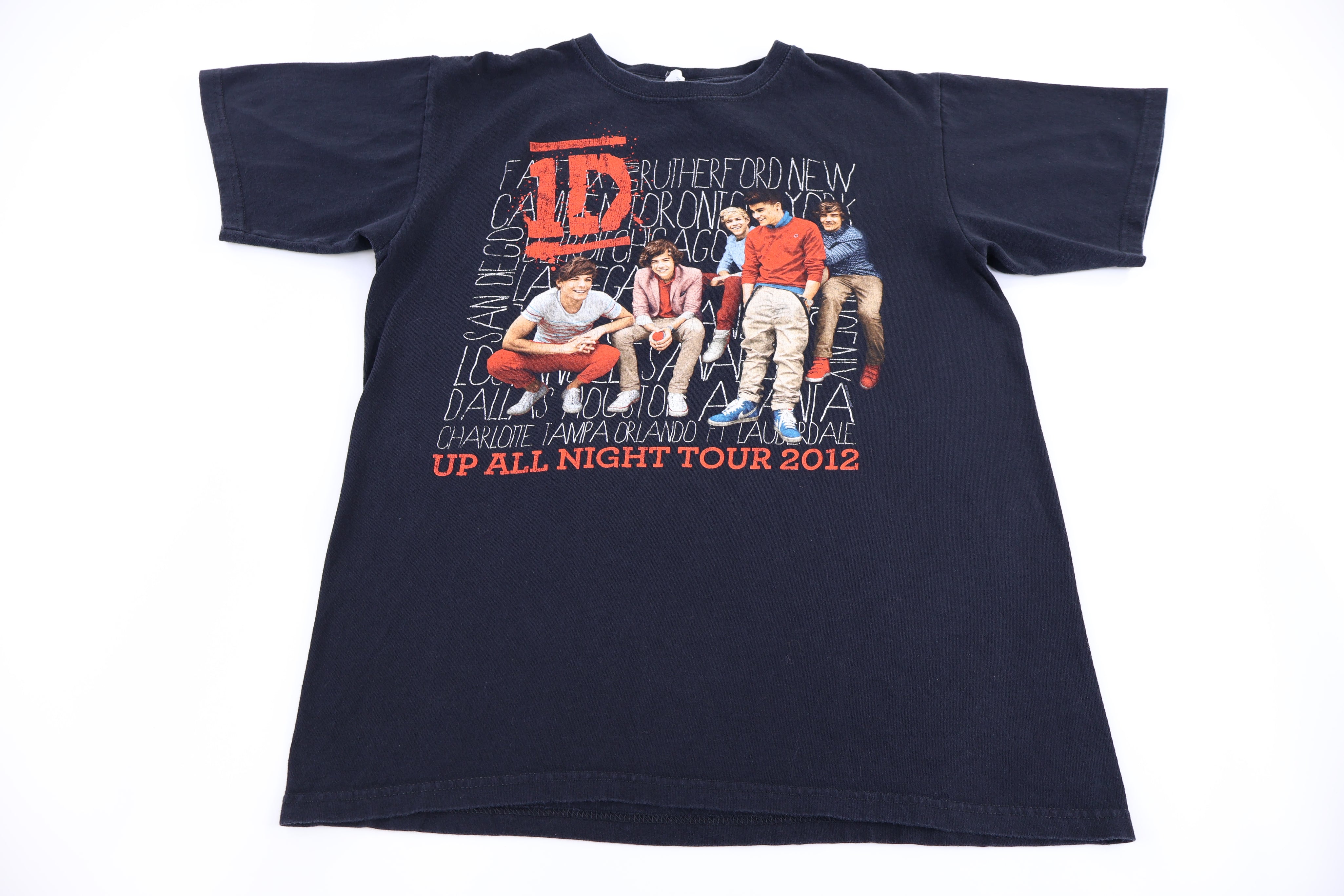 2012 One Direction Up All Night Tour T-shirt
