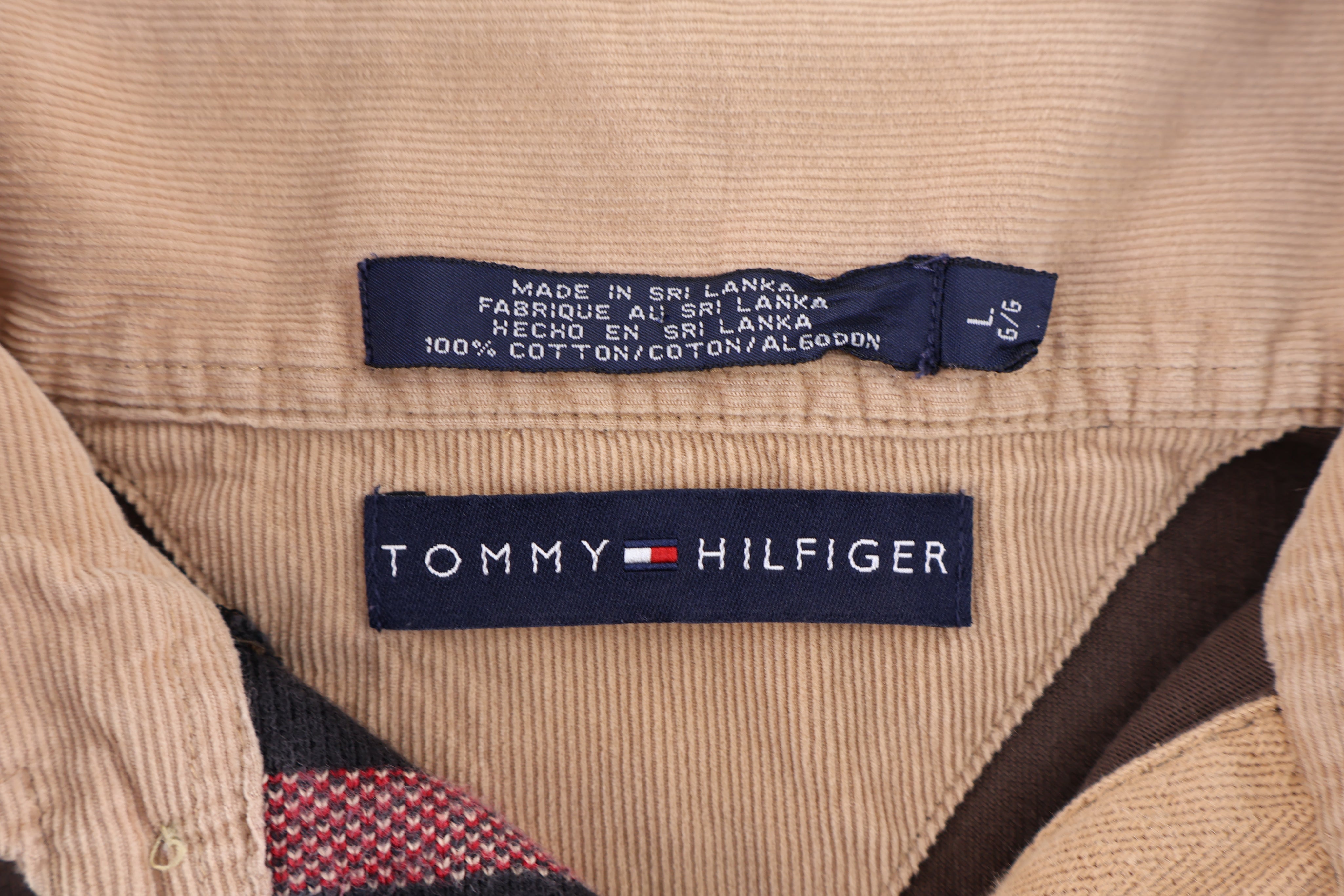 Vintage Tommy Hilfiger Rugby LS Button Up
