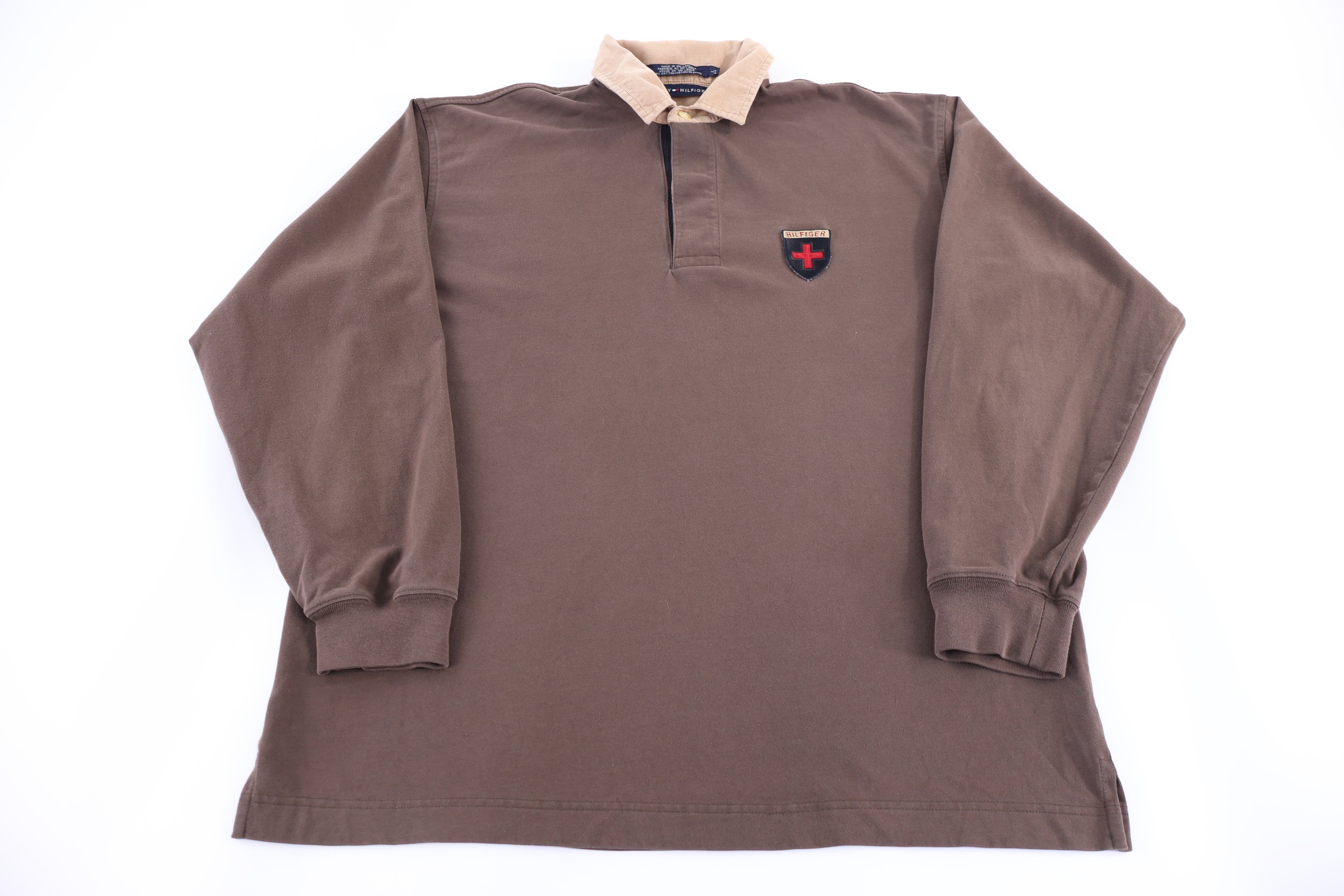 Vintage Tommy Hilfiger Rugby LS Button Up