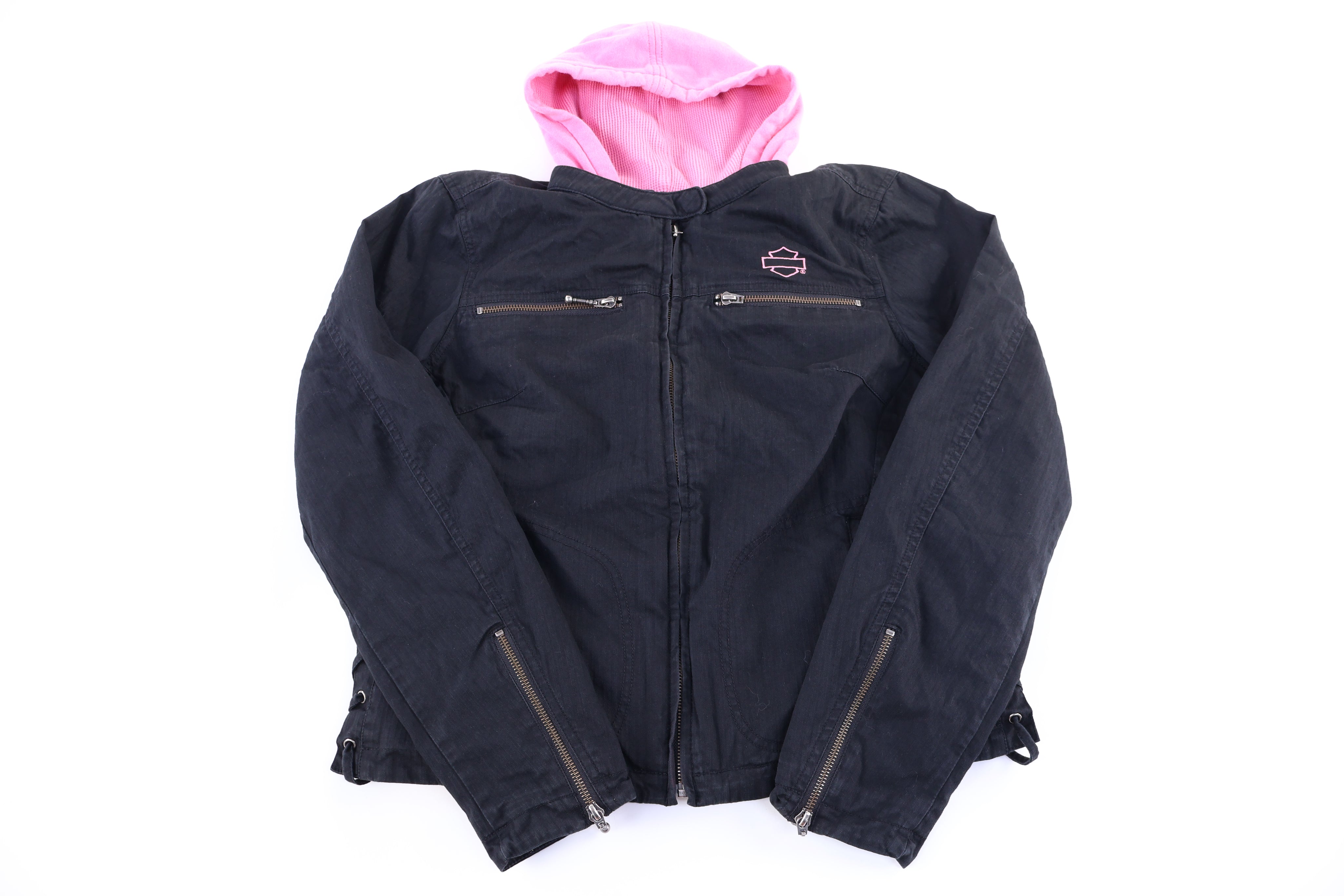 Women's Harley Davidson Motorcycles Full Zip Jacket