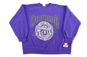 90's Colorado Rockies Baseball Sweatshirt