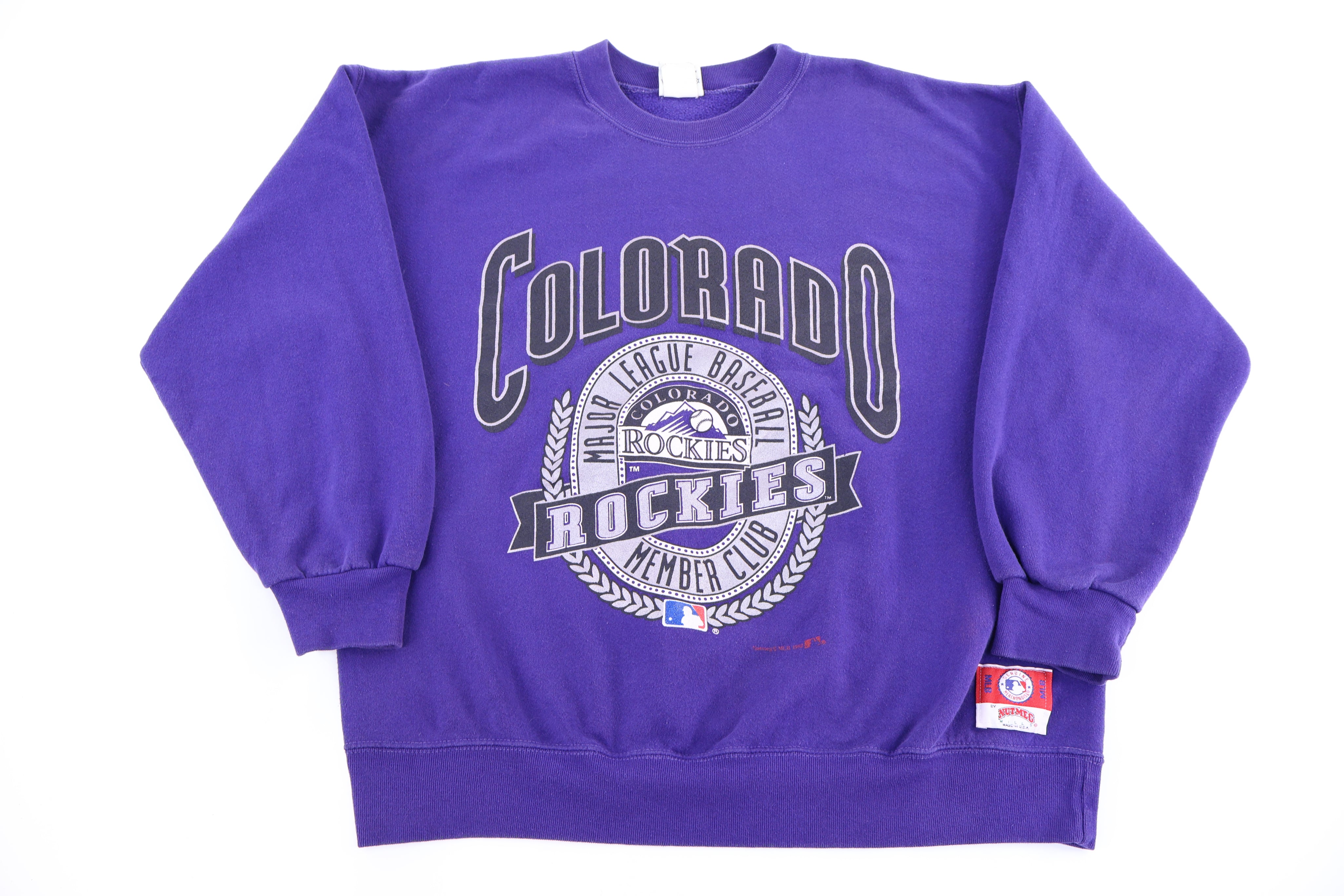 90's Colorado Rockies Baseball Sweatshirt