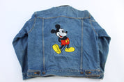 90's Mickey Inc Dark Wash Denim Jacket