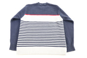 Tommy Hilfiger Embroidered Logo Striped Sweater