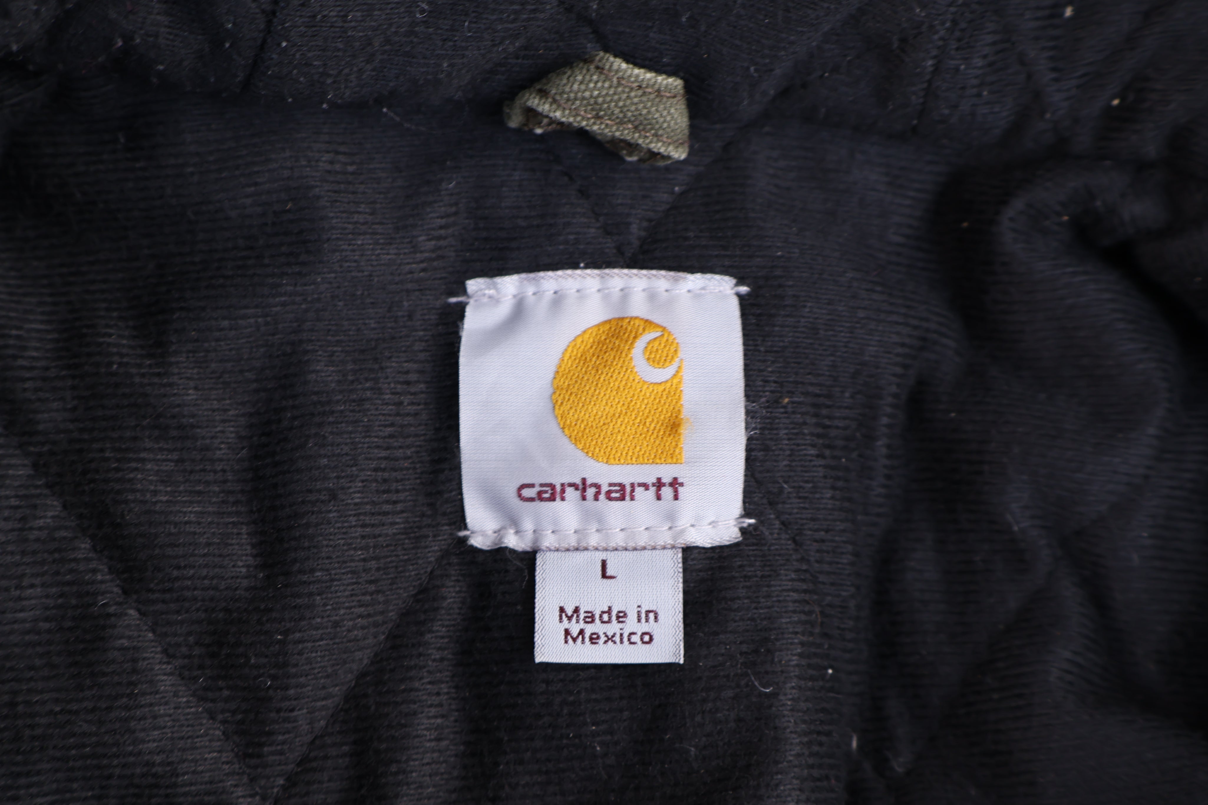 Carhartt Logo Patch Green Full Zip Jacket