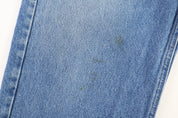Carhartt Logo Patch Medium Wash Denim Jeans