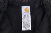 Carhartt Logo Patch Brown Full Zip Santa Fe Jacket