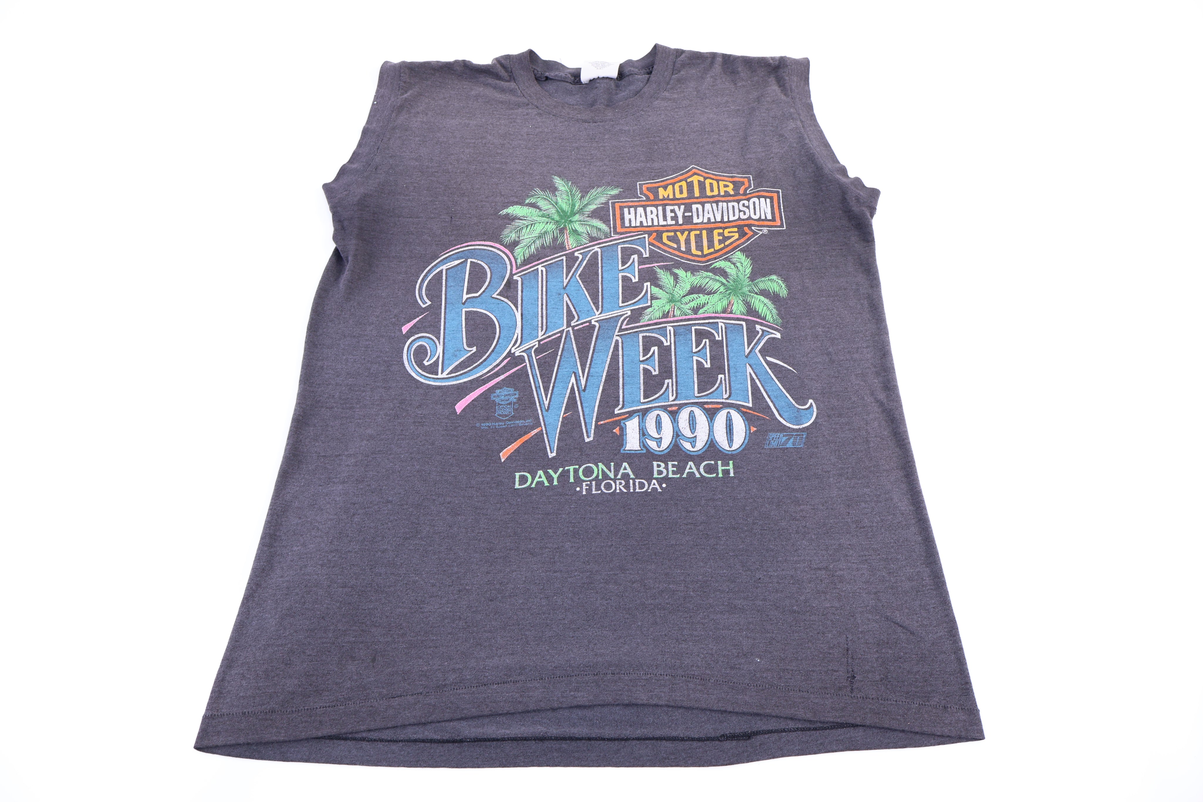 1990 Harley Davidson Motorcycles Bike Week Tank Top