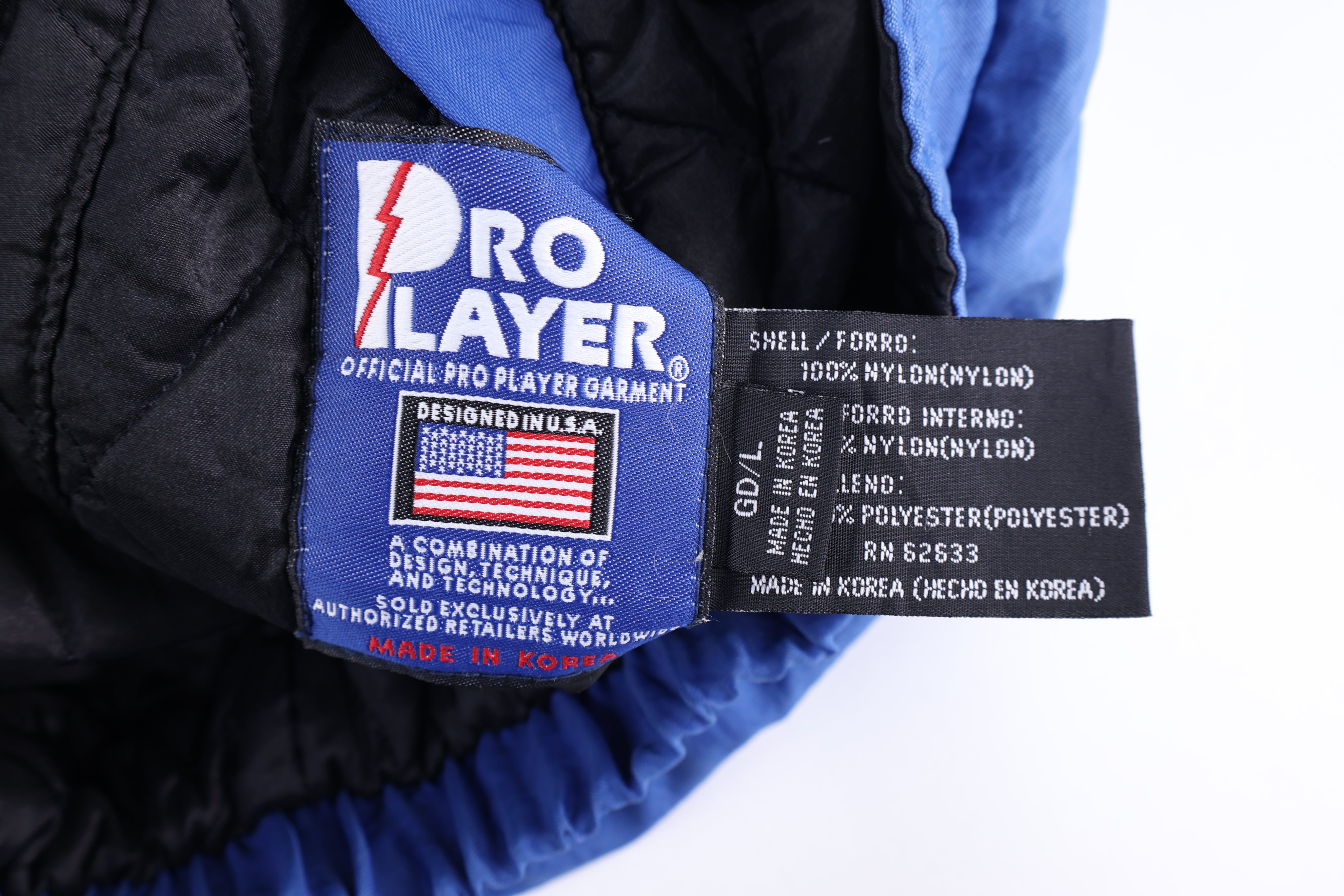 90's Pro Player Buffalo Bills Football Reversible Parka Jacket