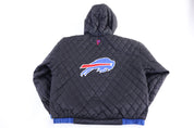 90's Pro Player Buffalo Bills Football Reversible Parka Jacket