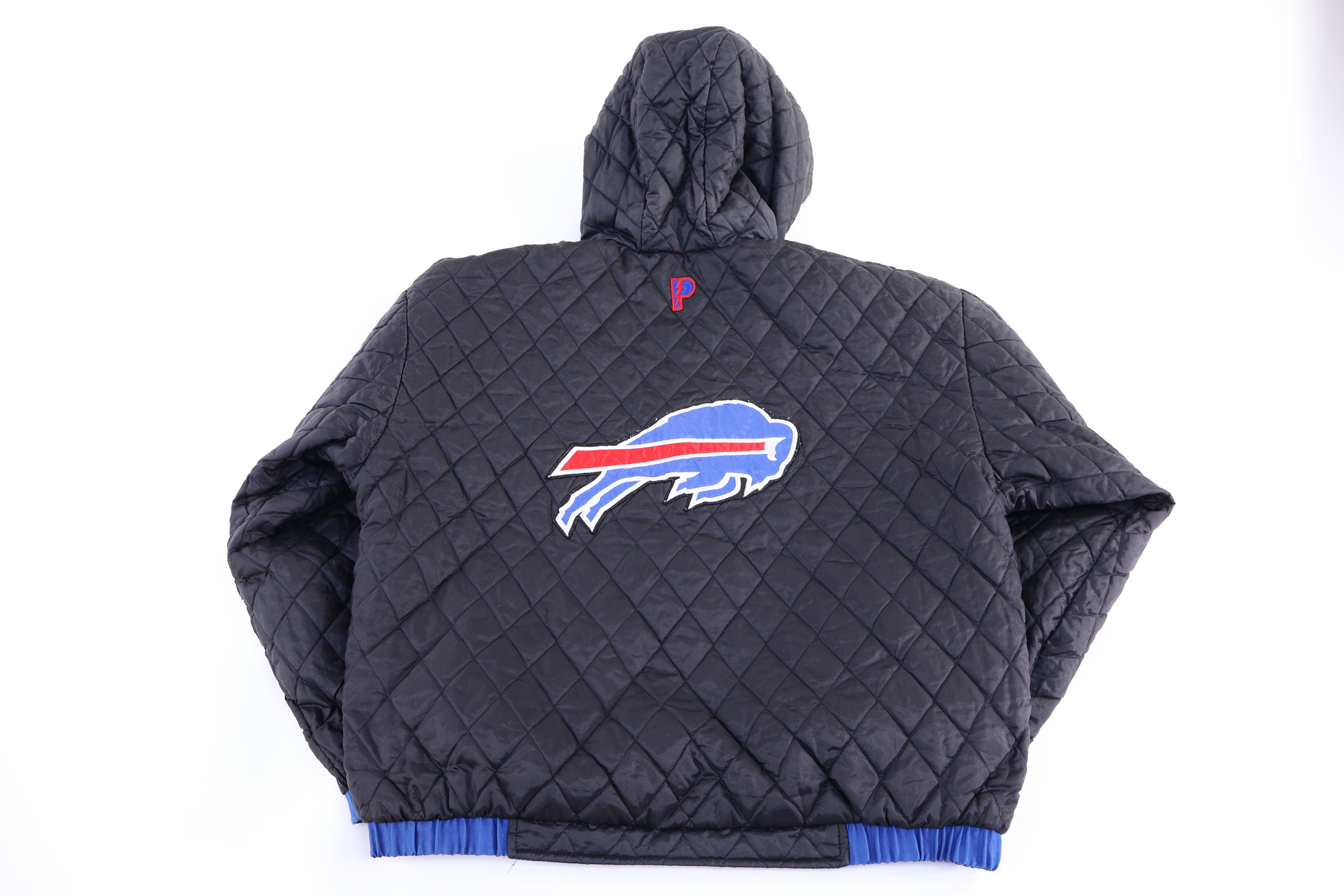 90's Pro Player Buffalo Bills Football Reversible Parka Jacket