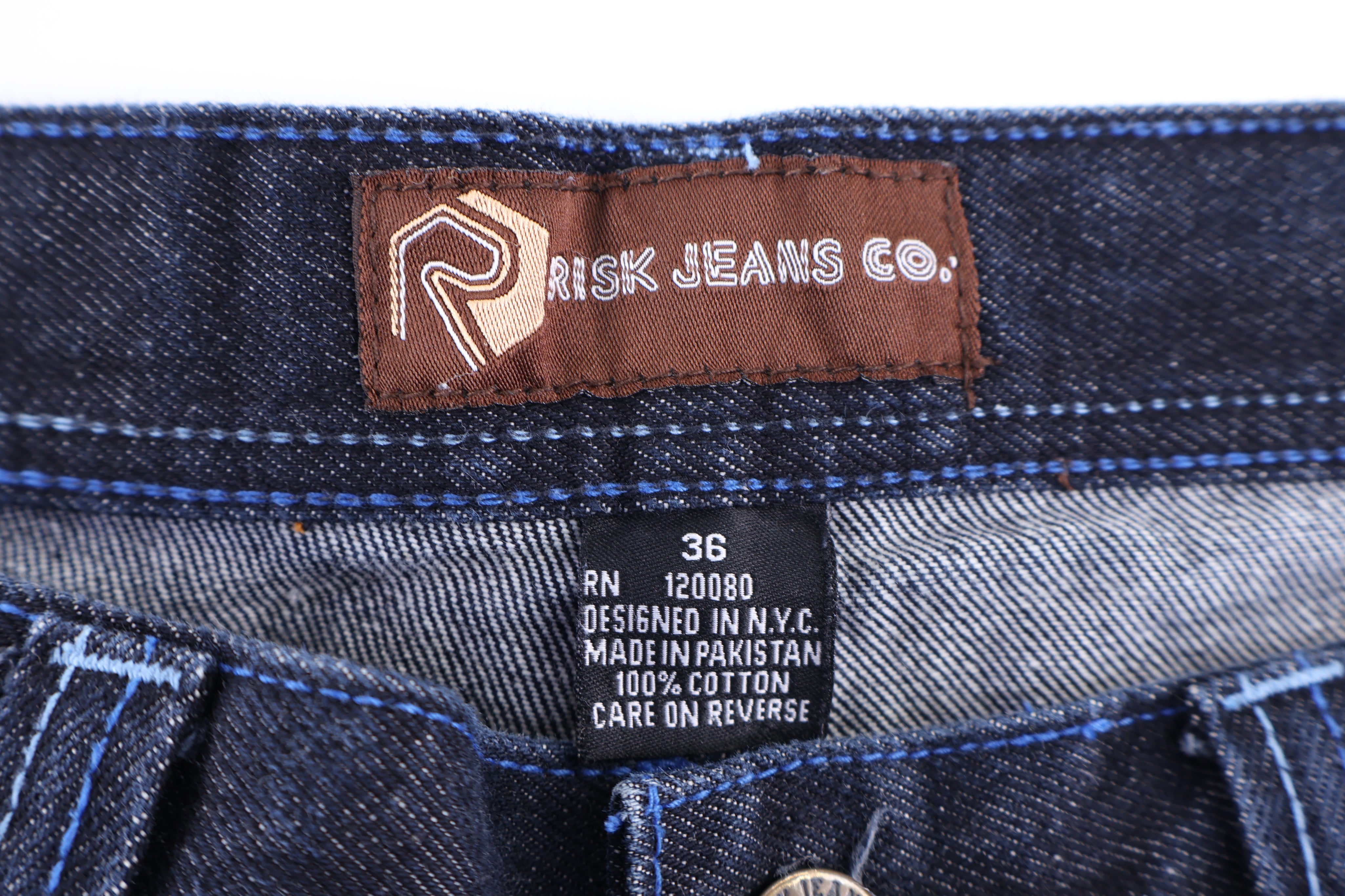Y2K Rish Dark Wash Denim Shorts