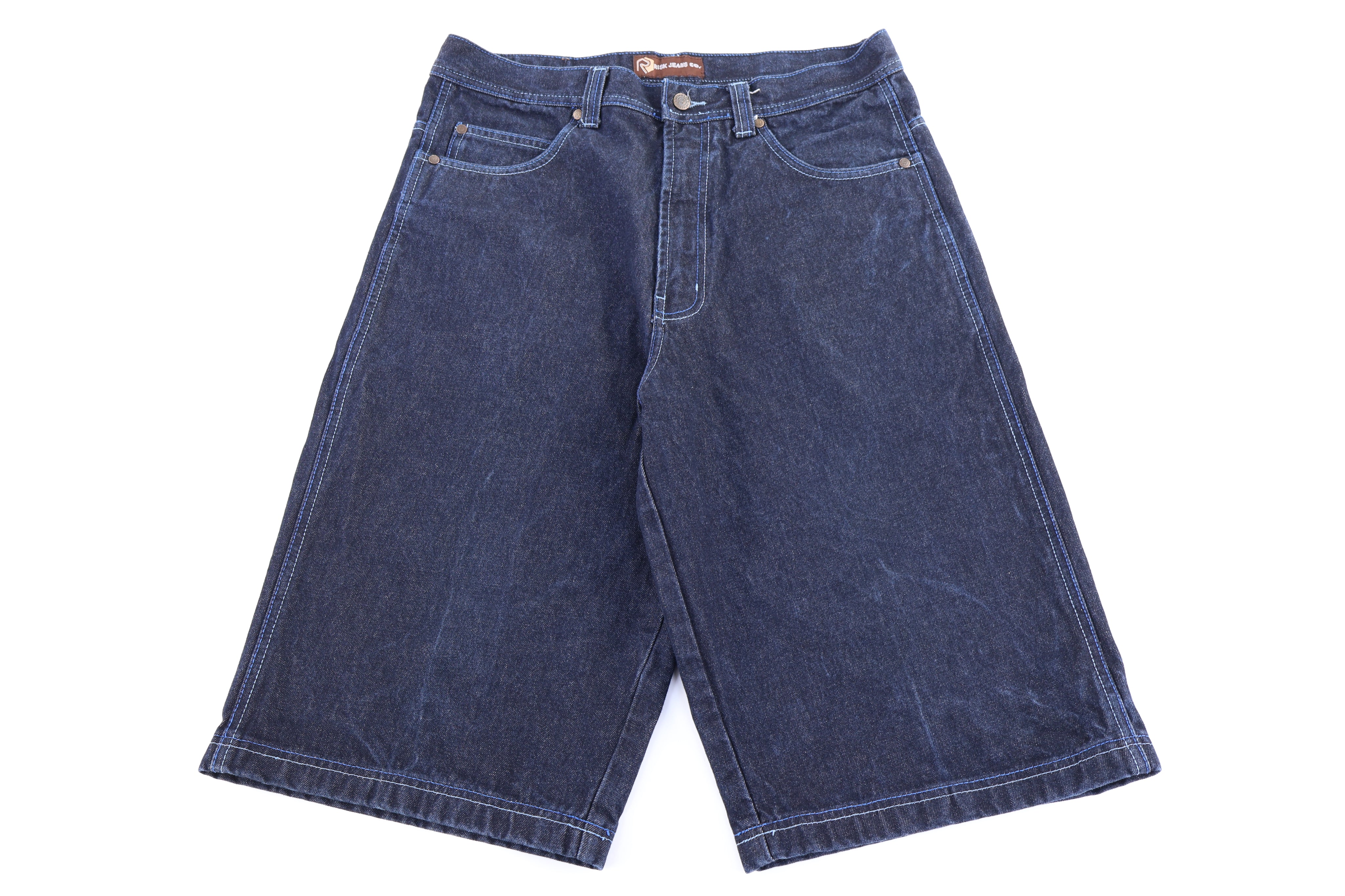 Y2K Rish Dark Wash Denim Shorts