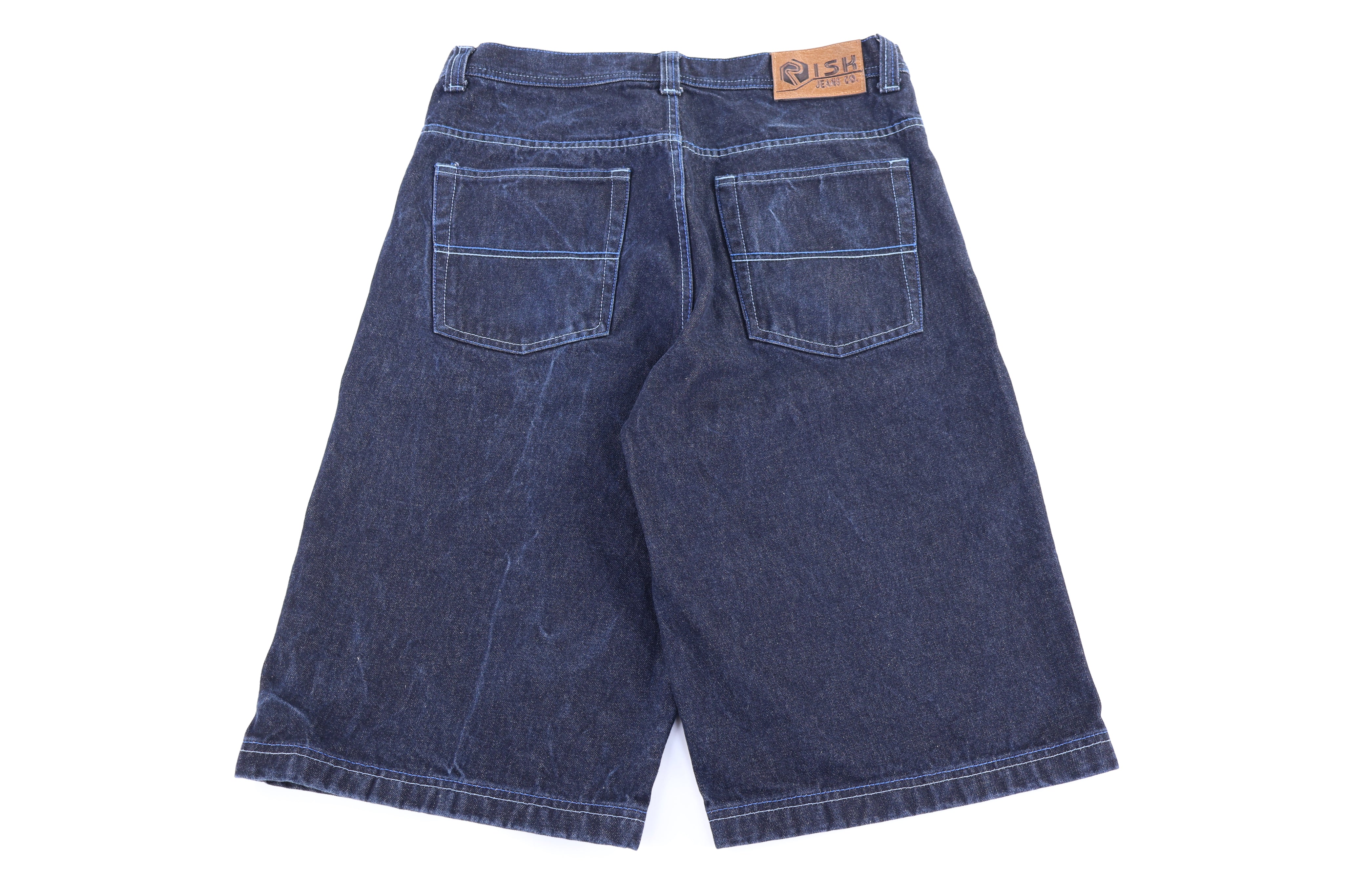 Y2K Rish Dark Wash Denim Shorts