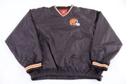 Vintage Cleveland Browns Football Pullover Windbreaker