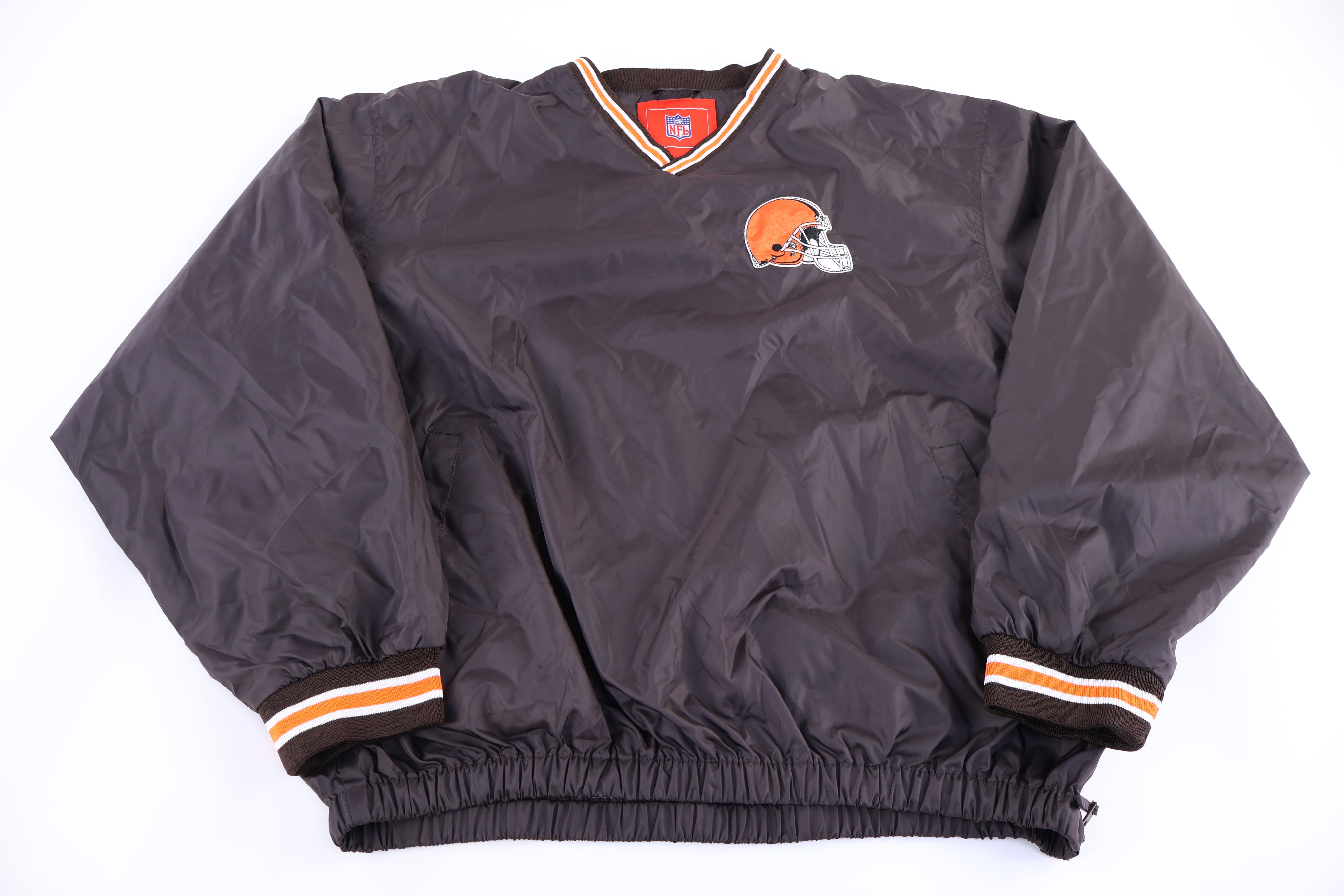 Vintage Cleveland Browns Football Pullover Windbreaker
