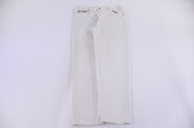 90's Levi's 550 White Denim Jeans