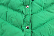 70's L.L. Bean Green Goose Down Puffer Vest