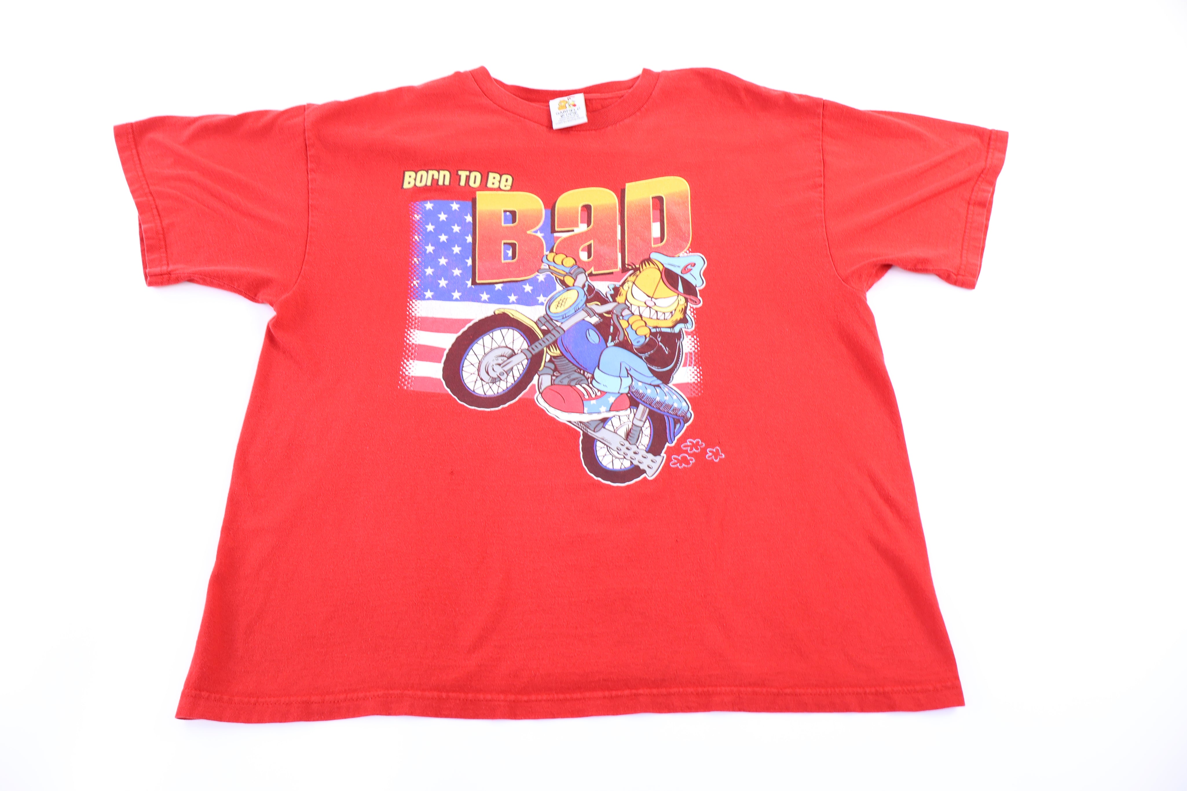 Vintage Garfield Born To Be Bad T-shirt