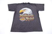 80's Harley Davidson Motorcycles 3D Emblem T-shirt