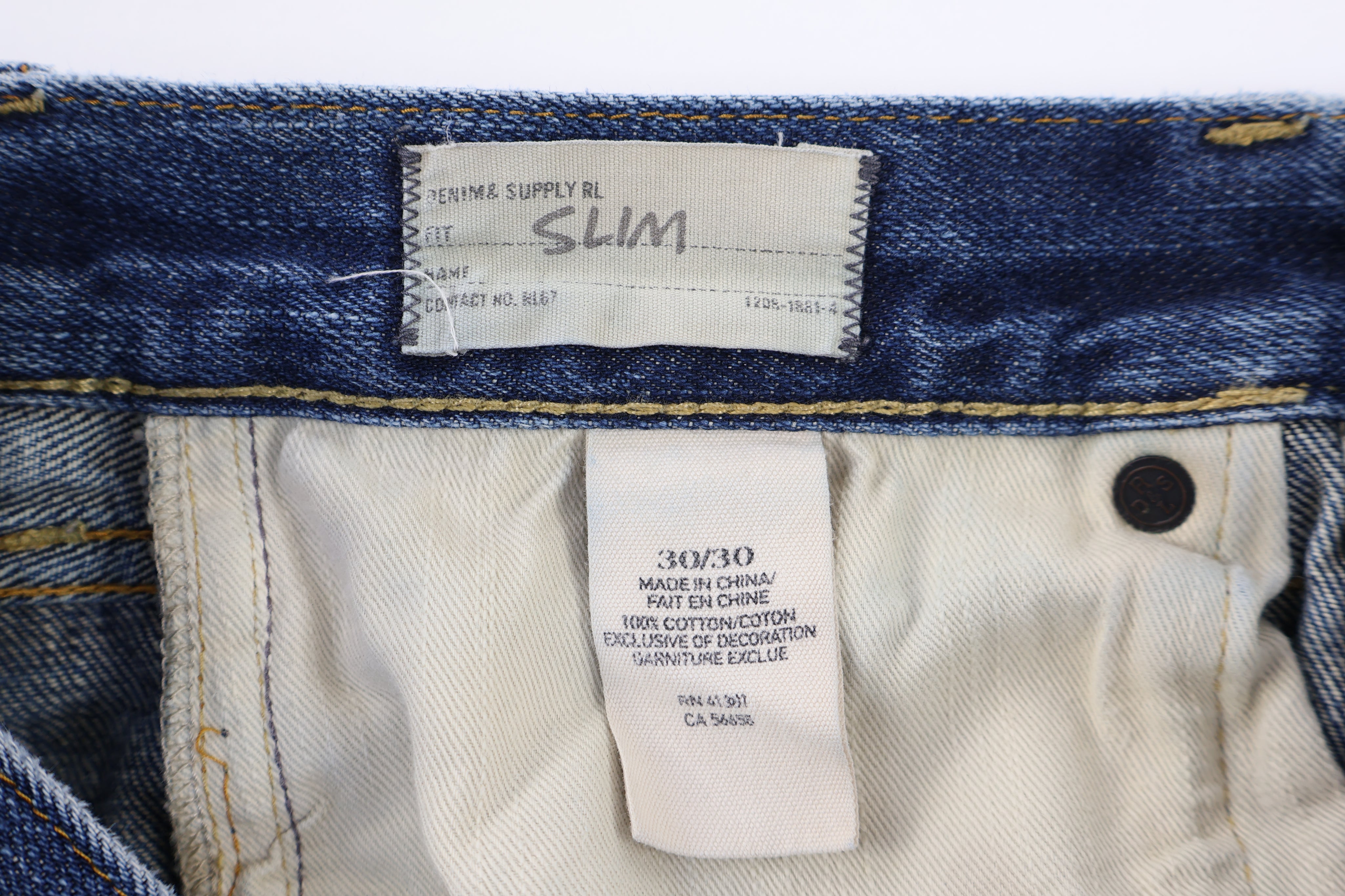 Denim & Supply Ralph Lauren Dark Wash Denim Jeans