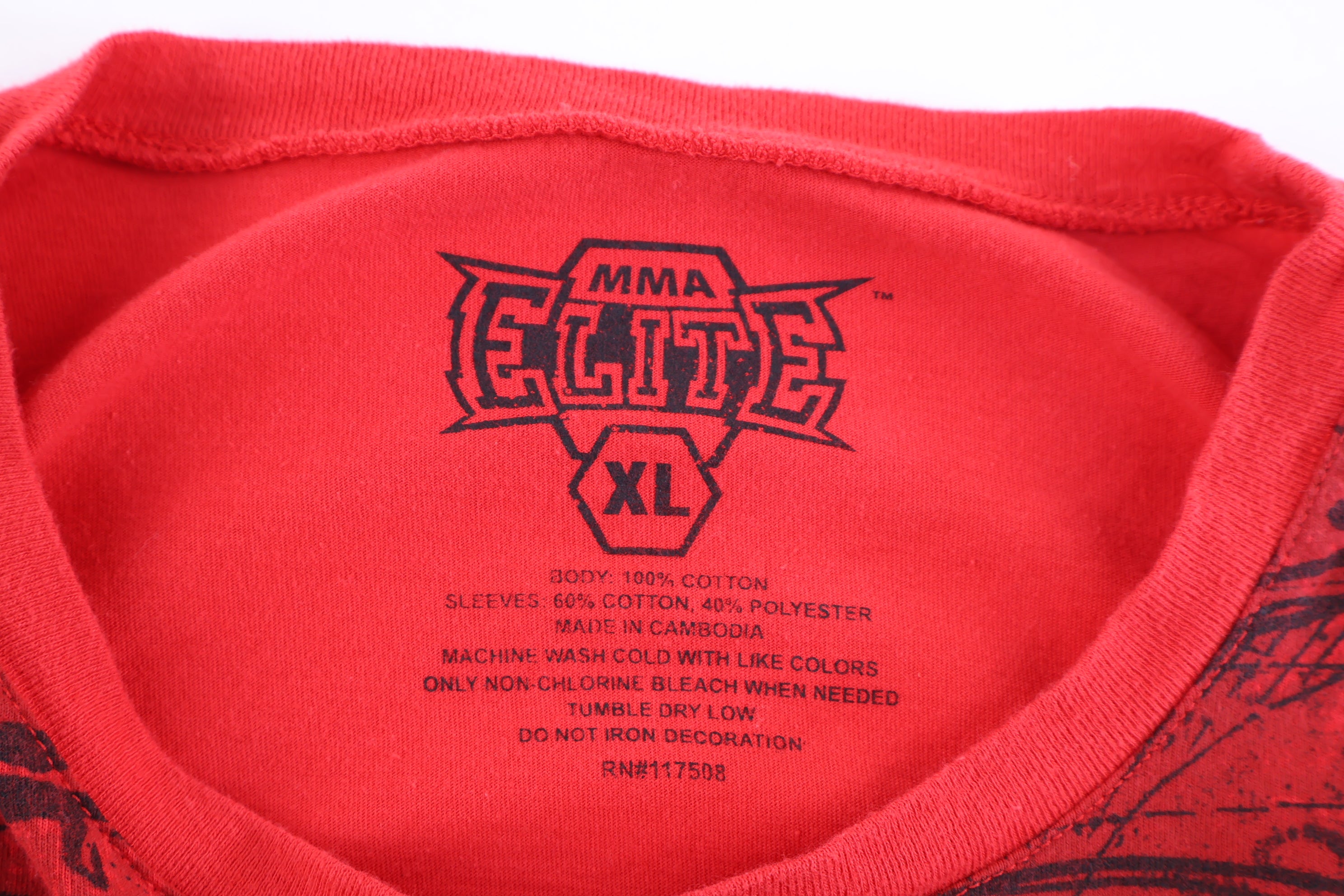 MMA Elite Multicolor LS T-shirt