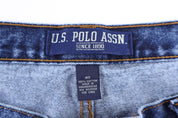 Y2K U.S. Polo ASSN Dark Wash Denim Shorts