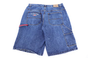 Y2K U.S. Polo ASSN Dark Wash Denim Shorts
