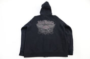 Women's Harley Davidson Motorcycles Full Zip Jacket