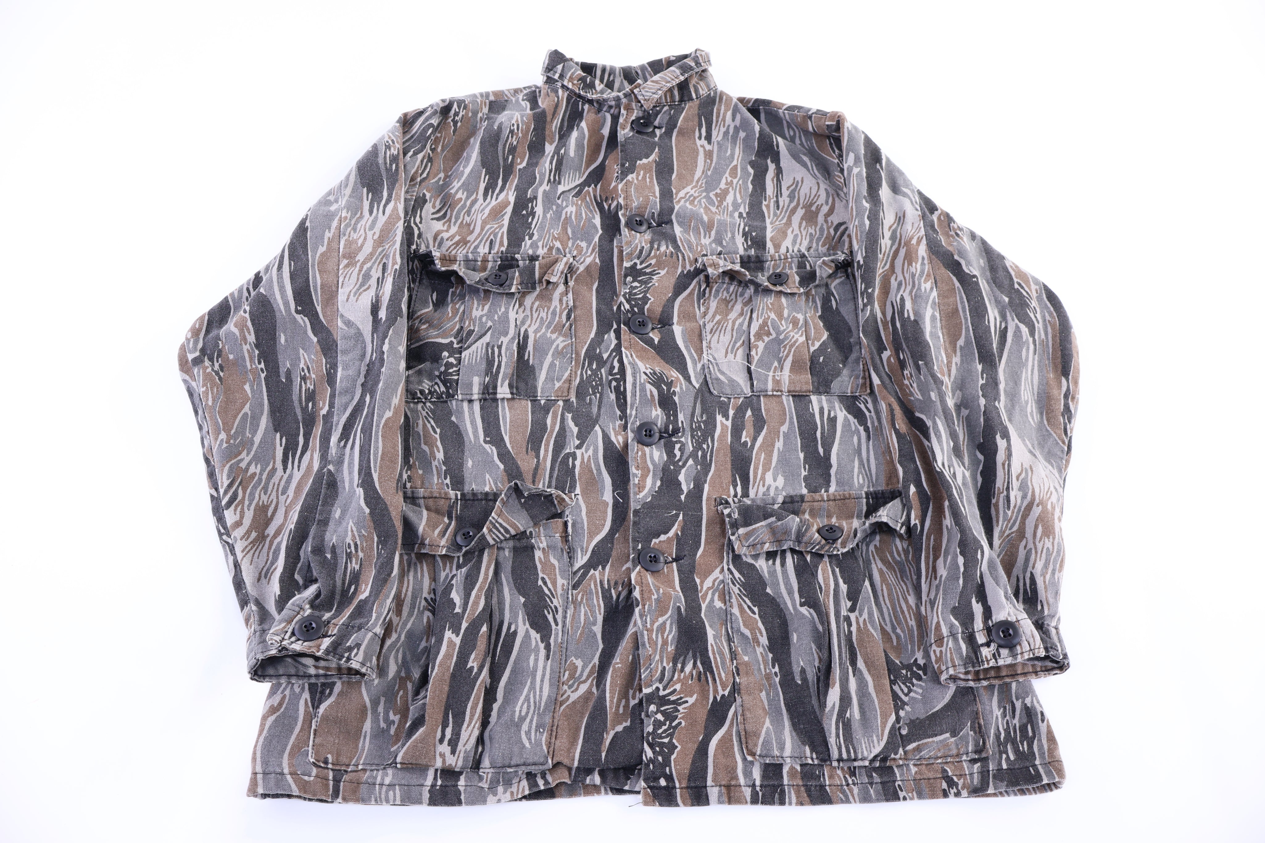 80's Saf Bak Lightweight Camo Chore Jacket
