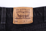 90's Levi's 550 Black Denim Jeans