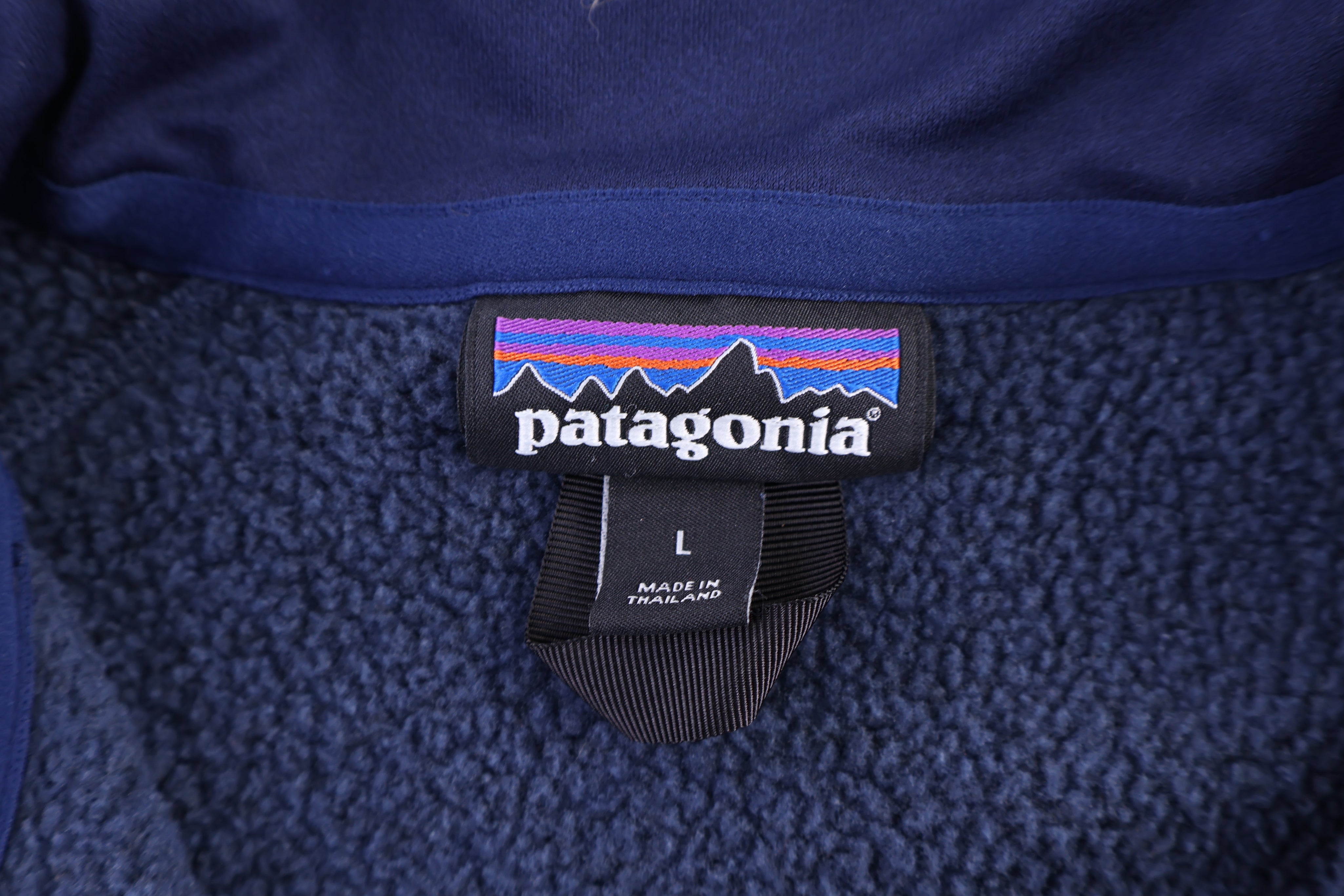 Patagonia Logo Patch Quarter Zip Sweater