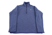 Patagonia Logo Patch Quarter Zip Sweater